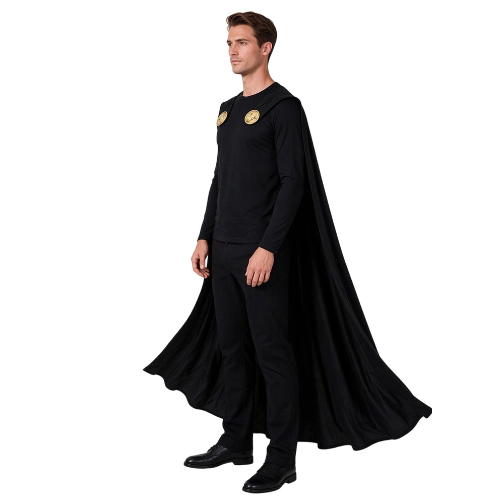 Die Odyssee schwarz Kostüm Set The Odyssey Agamemnon Cosplay Outfit