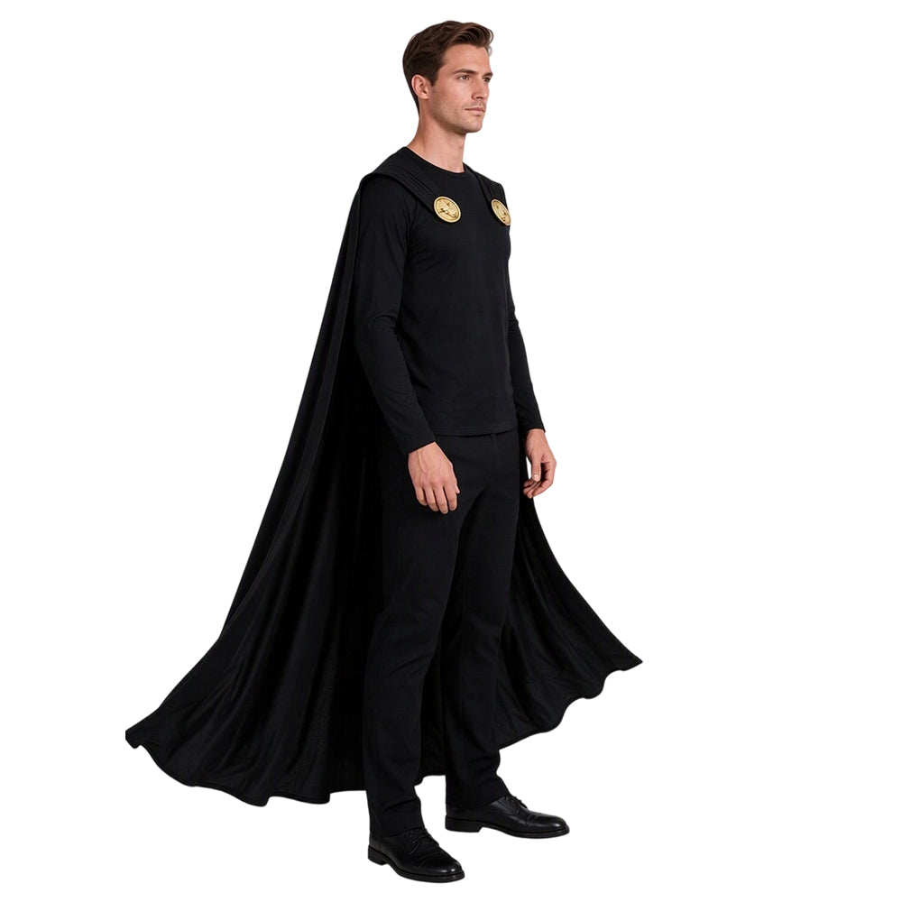 Die Odyssee schwarz Kostüm Set The Odyssey Agamemnon Cosplay Outfit