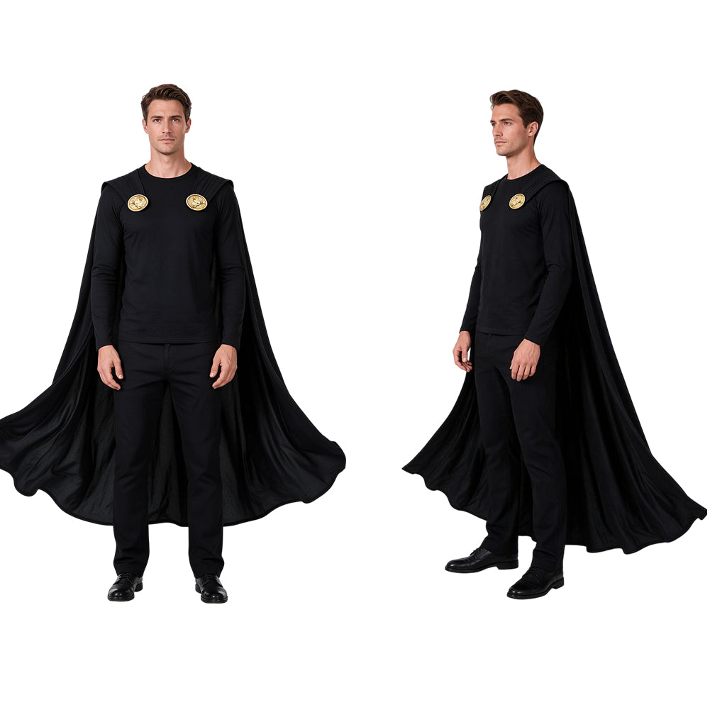 Die Odyssee schwarz Kostüm Set The Odyssey Agamemnon Cosplay Outfit