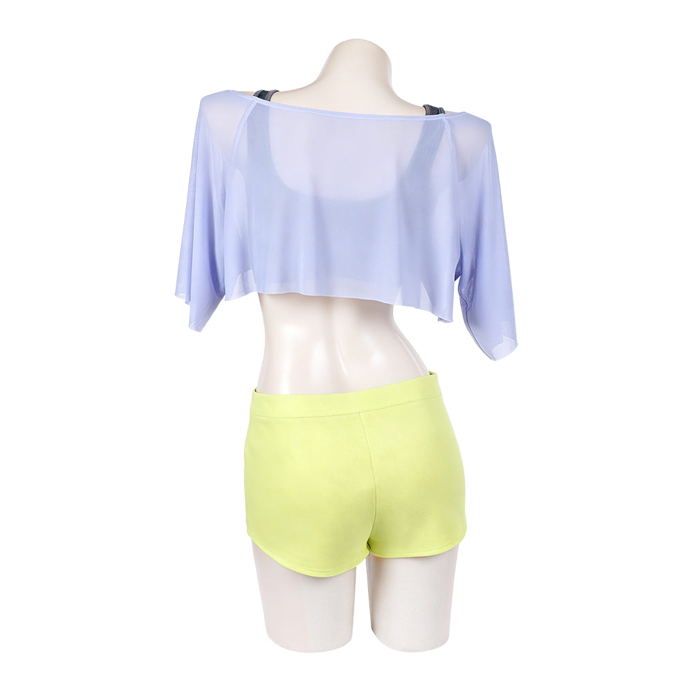 Diva Uta Kostüm Set One Piece Utahime Cosplay Outfit