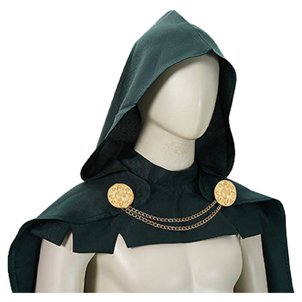Doctor Doom grün Kostüm Set Avengers: Doomsday Dr.Doom Cosplay Outfit