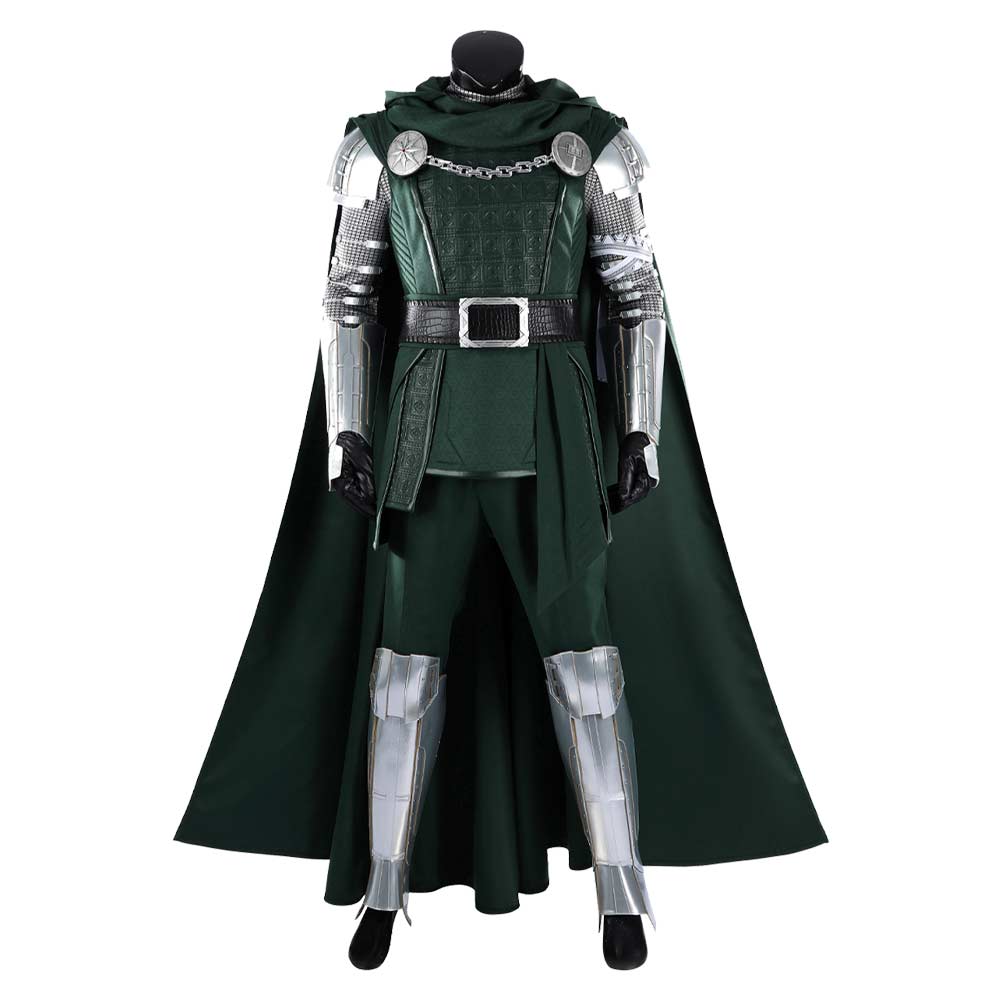 Doctor Doom Kostüm Set Avengers: Doomsday Victor von Doom grün Cosplay Outfit