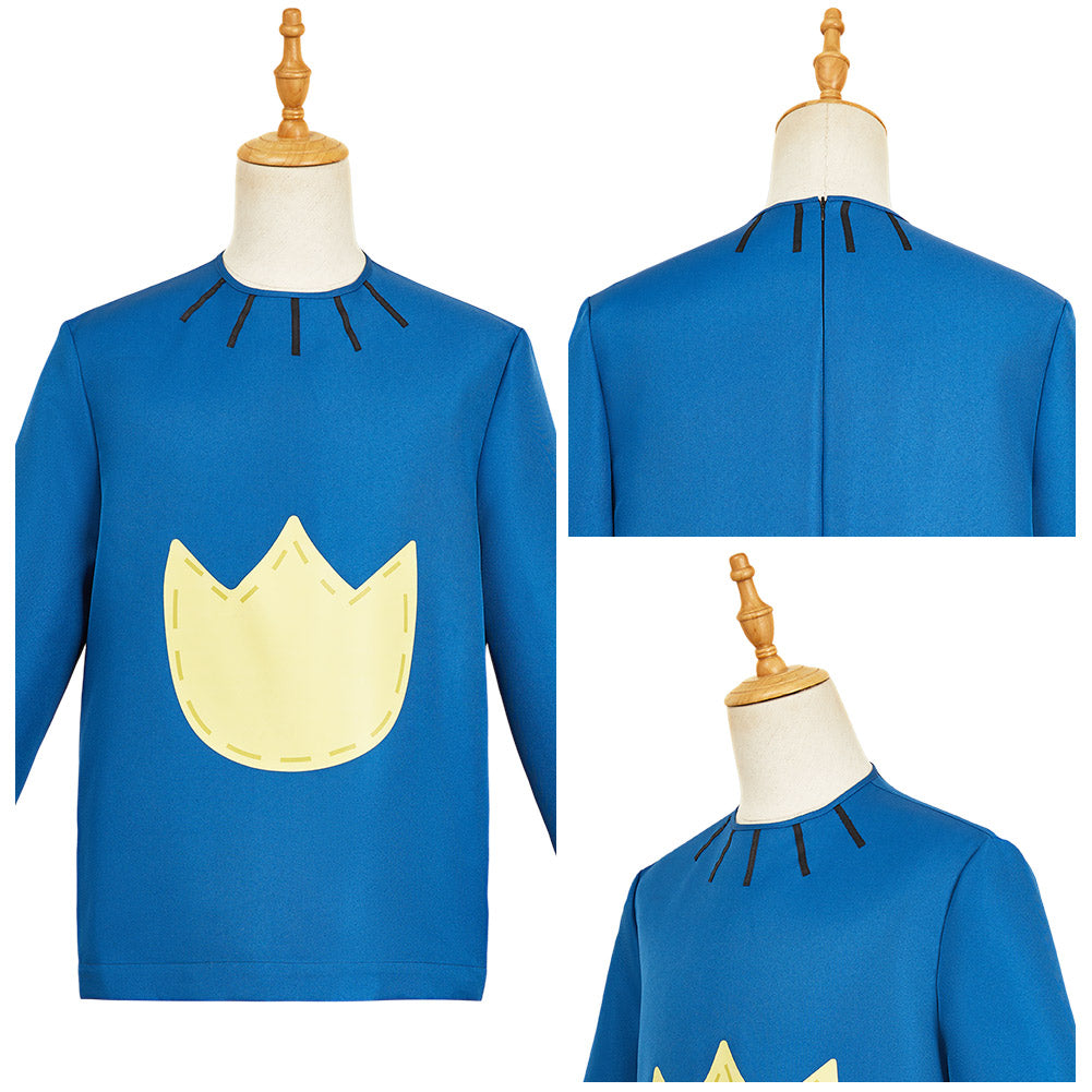 Dog Man unisex blau T-Shirts Cosplay Outfits