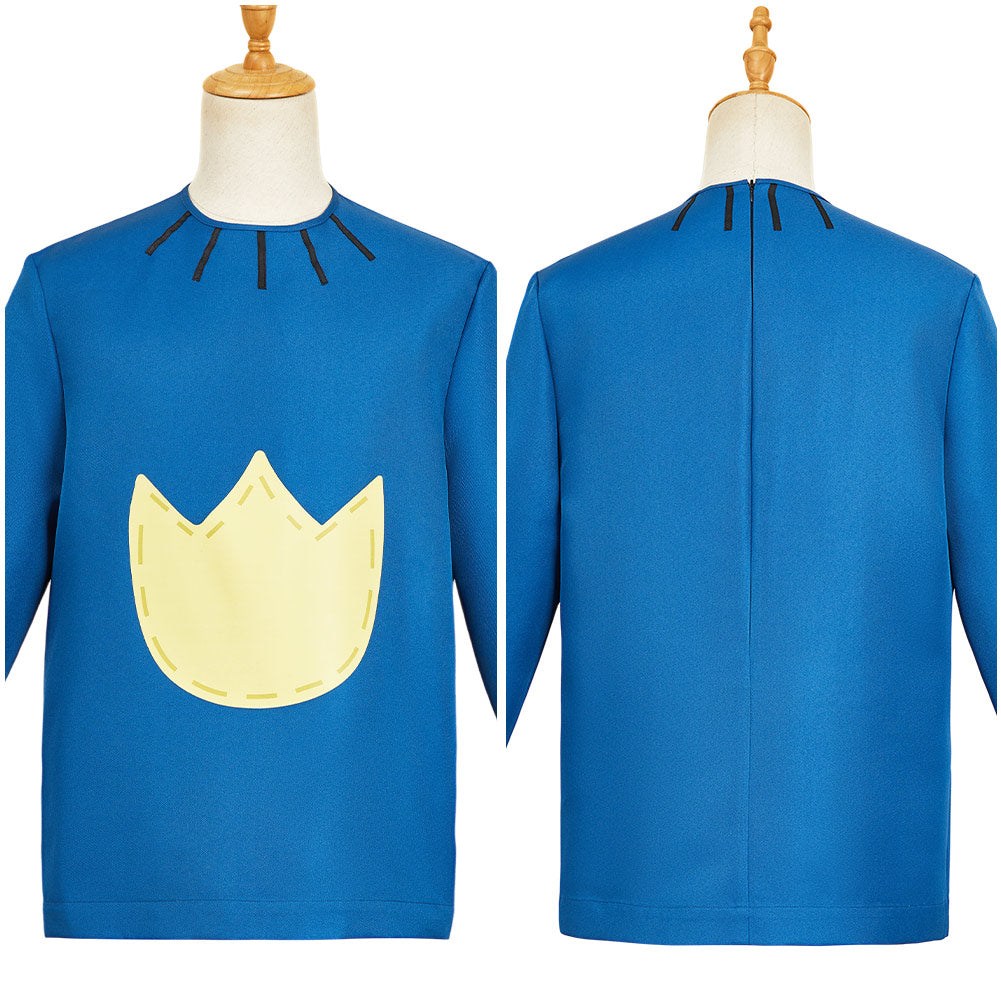 Dog Man unisex blau T-Shirts Cosplay Outfits