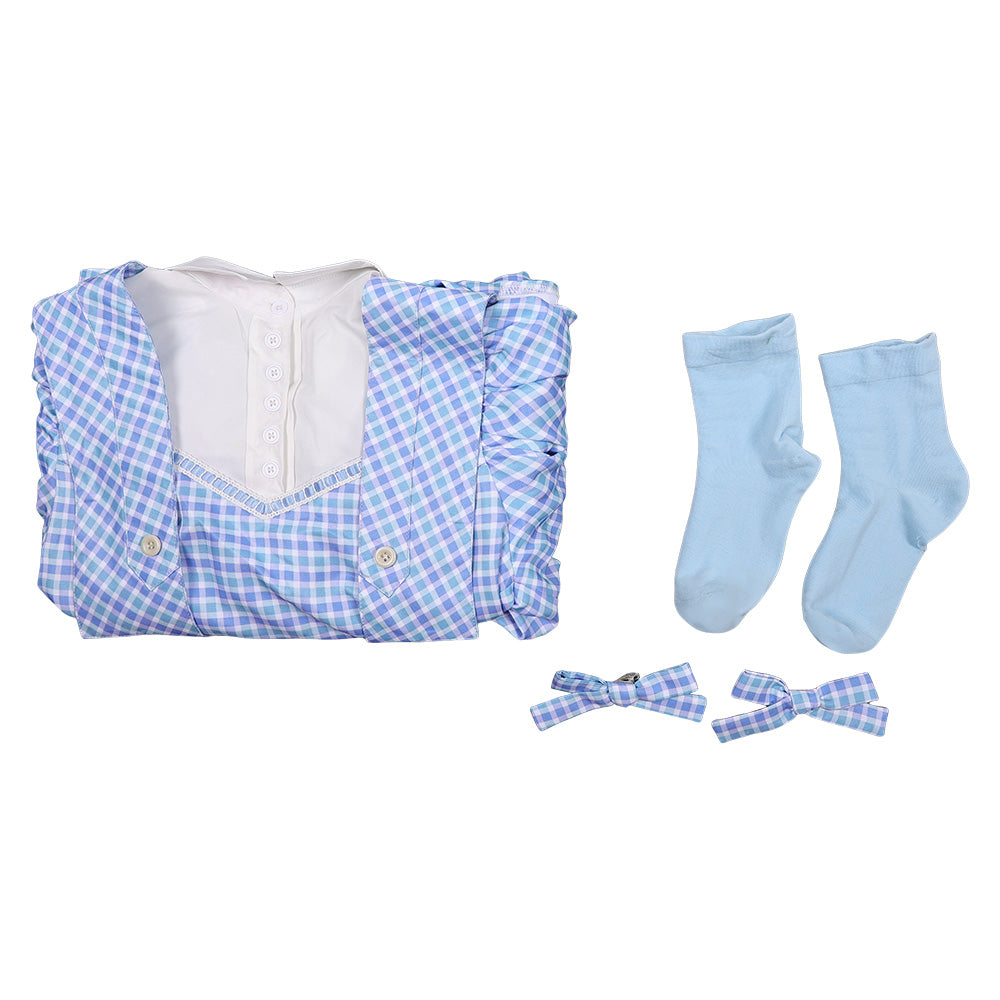 Dorothy Gale blau Kleid Wicked for Good Dorothy Cosplay Outfits
