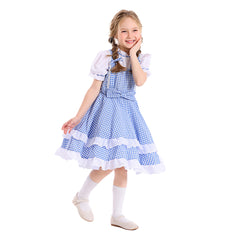 Dorothy Gale blau Kostüm Set Der Zauberer von Oz Dorothy Gale Cosplay Outfit 