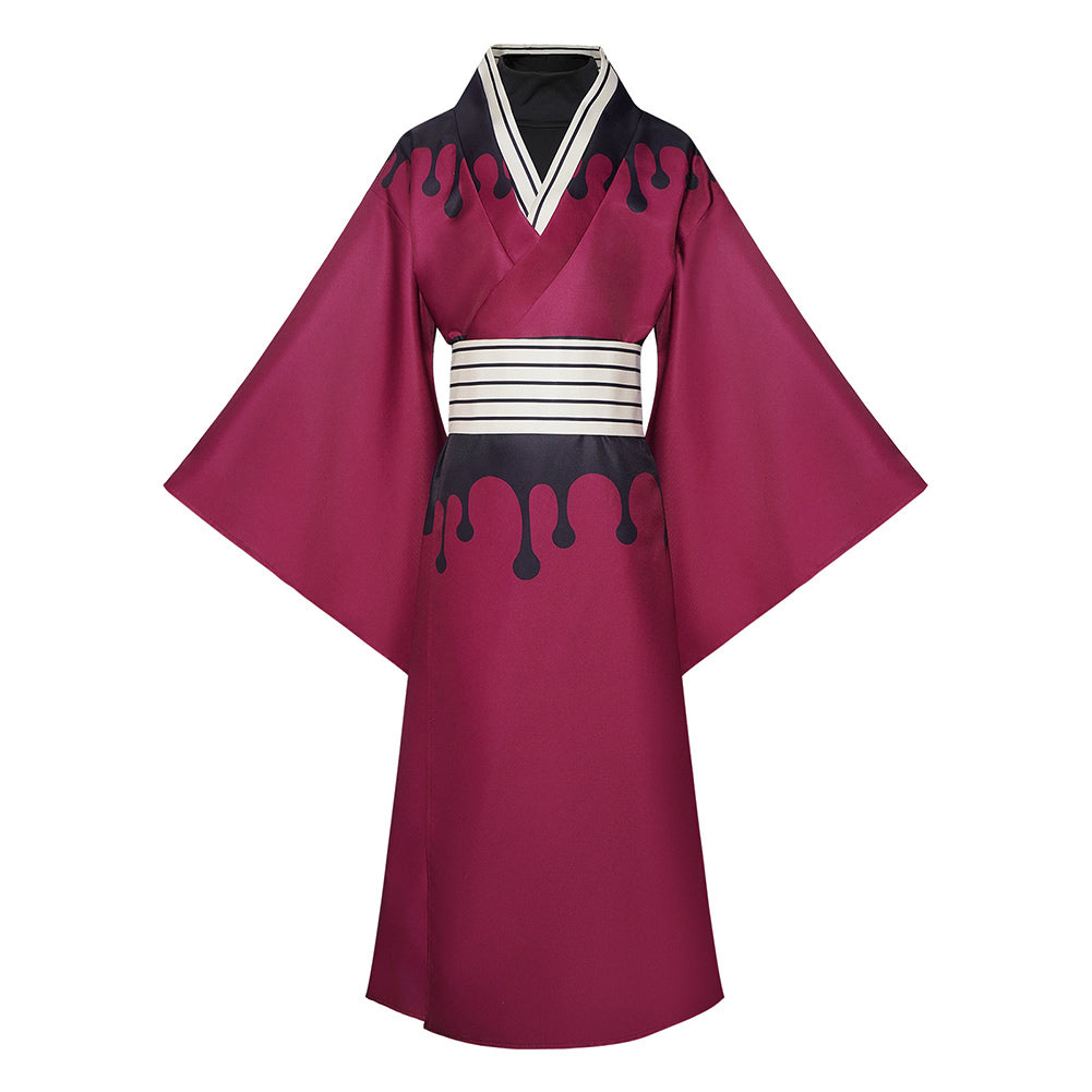 Douma rot Kimono Demon Slayer Douma Cosplay Kostüm