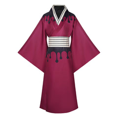 Douma rot Kimono Demon Slayer Douma Cosplay Kostüm