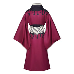 Douma rot Kimono Demon Slayer Douma Cosplay Kostüm