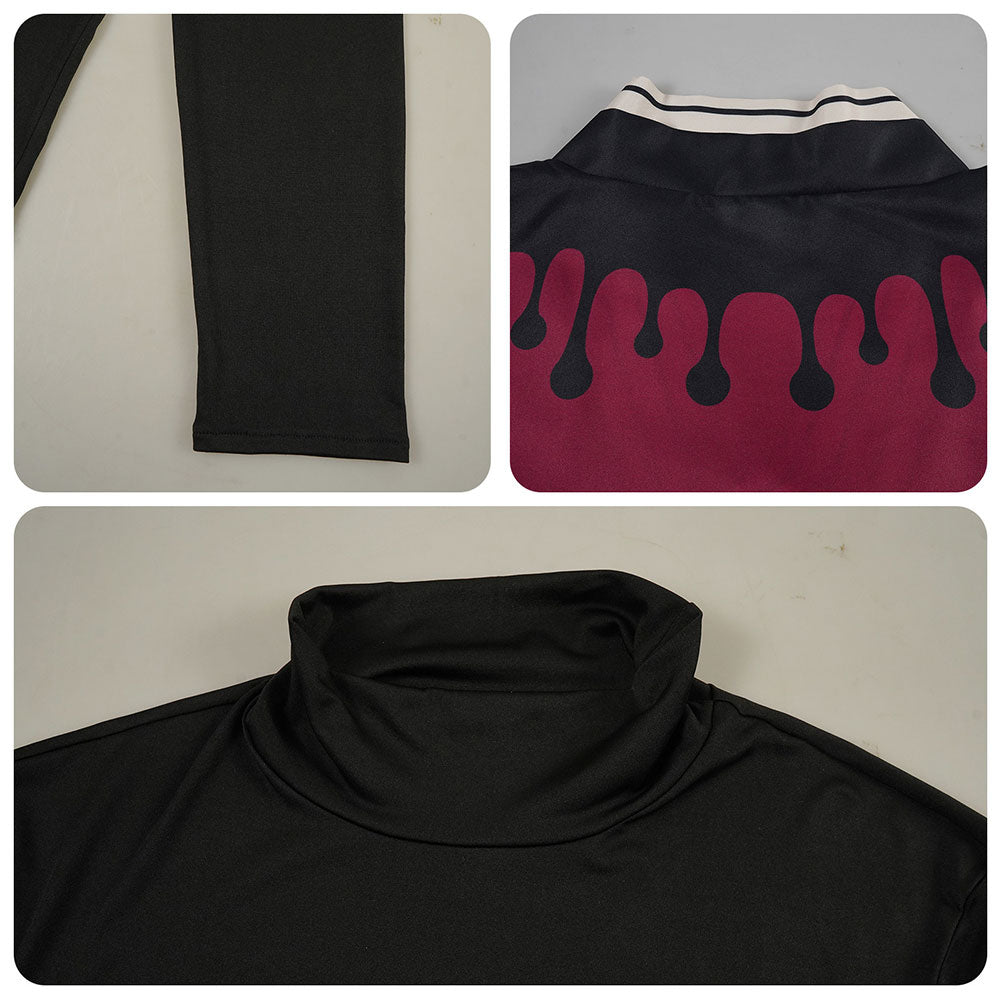 Douma rot Kimono Demon Slayer Douma Cosplay Kostüm