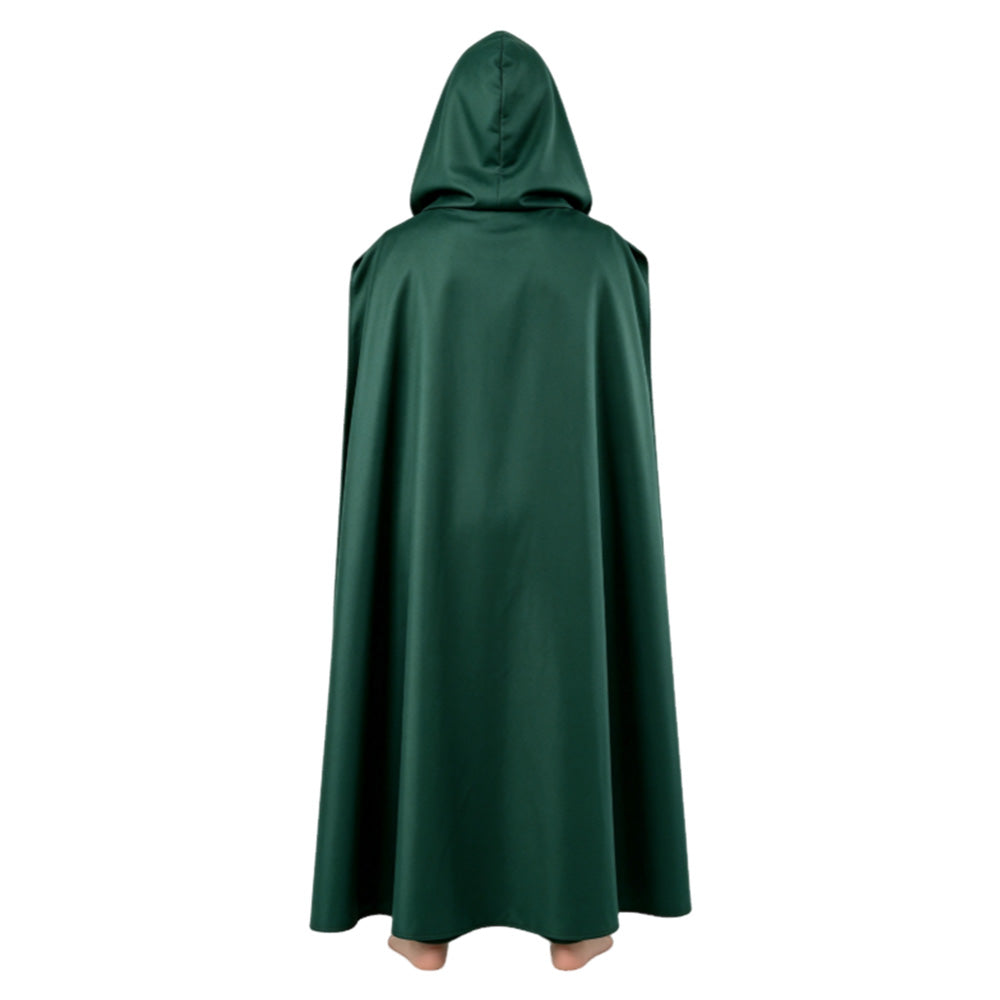 Dr. Doom Jungen grün Kostüm Set Avengers: Doomsday Dr. Doom Cosplay Outfit