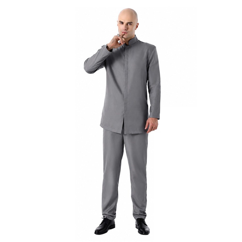 Dr. Evil grau Kostüm Set Austin Powers Dr. Evil Cosplay Outfit