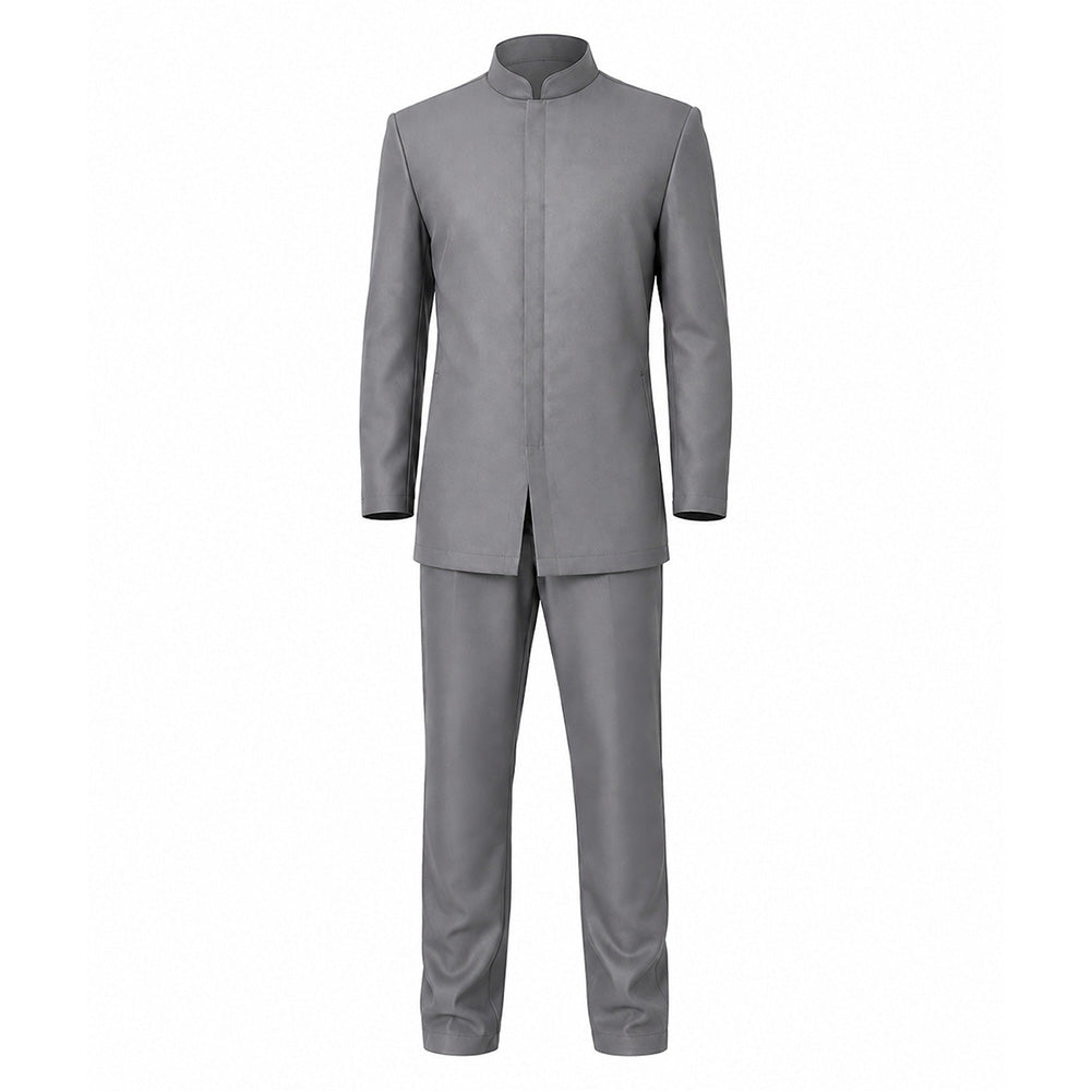 Dr. Evil grau Kostüm Set Austin Powers Dr. Evil Cosplay Outfit