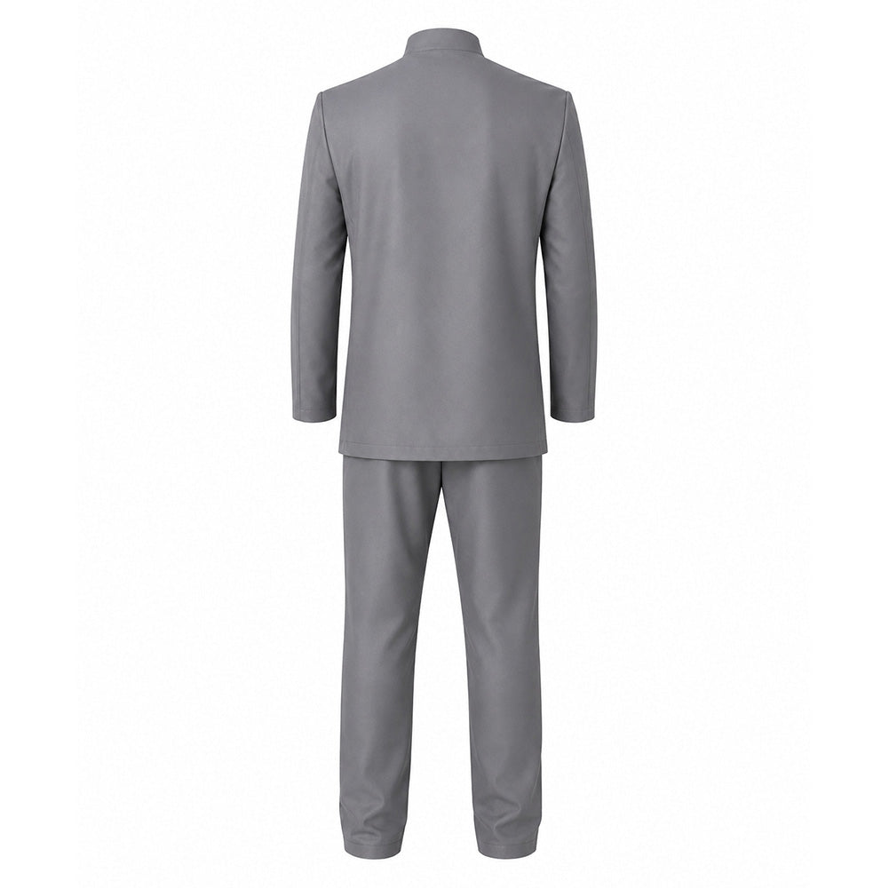 Dr. Evil grau Kostüm Set Austin Powers Dr. Evil Cosplay Outfit