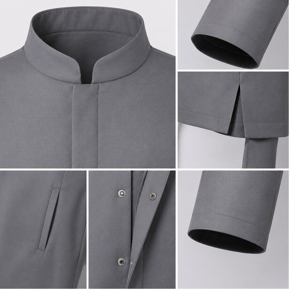 Dr. Evil grau Kostüm Set Austin Powers Dr. Evil Cosplay Outfit