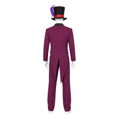 Dr. Facilier rot Kostüm Set The Princess and the Frog Dr. Facilier Cosplay Outfit