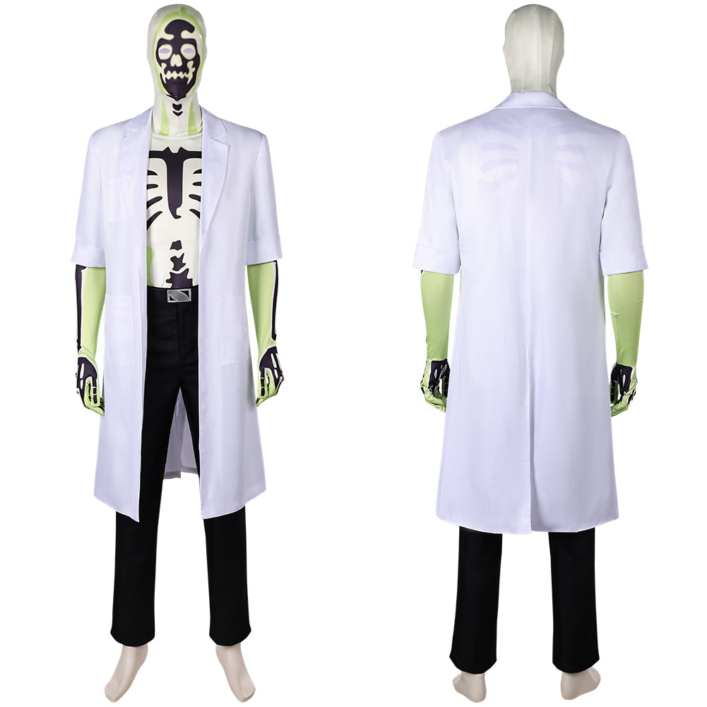 Dr. Phosphorous Kostüm Set Creature Commandos Cosplay Outfits