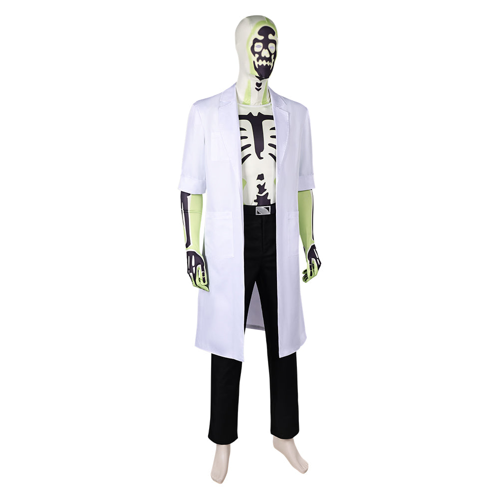 Dr. Phosphorous Kostüm Set Creature Commandos Cosplay Outfits