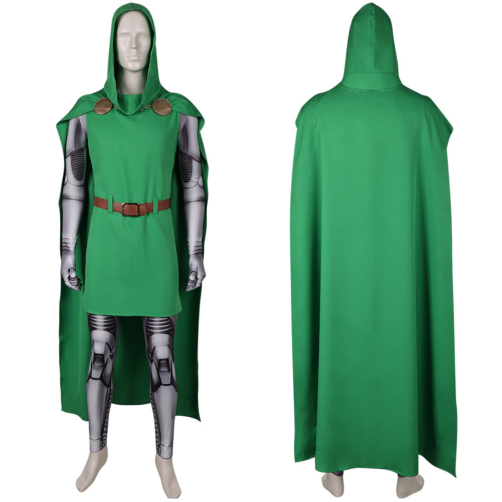 Dr. Unheil Jumpsuit Doctor Doom Victor von Doom Kostüm Set