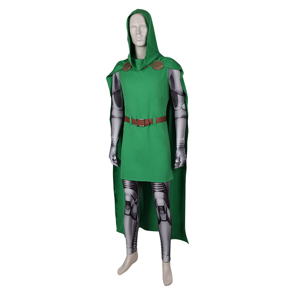 Dr. Unheil Jumpsuit Doctor Doom Victor von Doom Kostüm Set