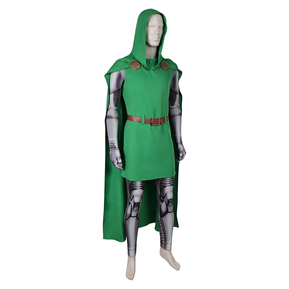 Dr. Unheil Jumpsuit Doctor Doom Victor von Doom Kostüm Set