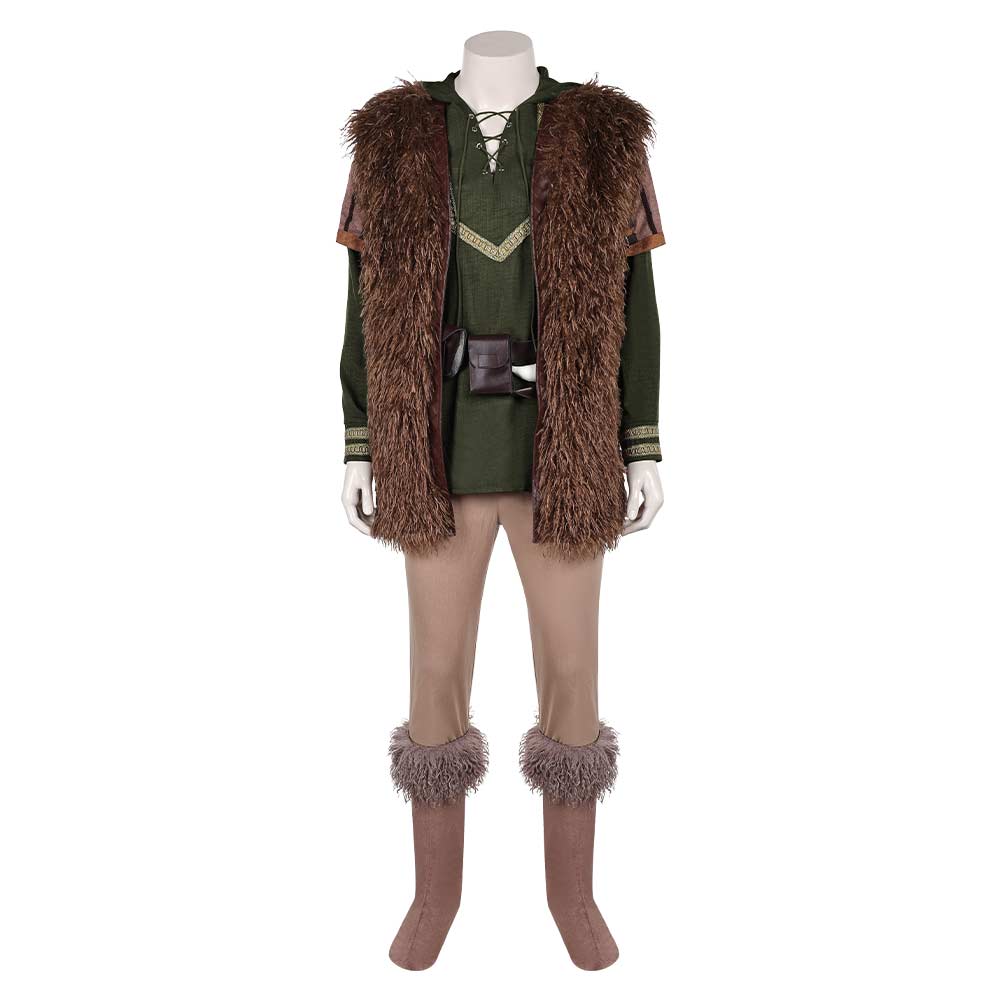 Drachenzähmen leicht gemacht Hicks der Hüne grün Kostüm Set Cosplay Outfits