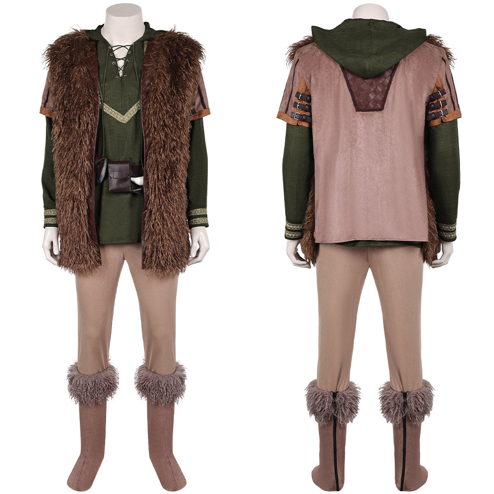 Drachenzähmen leicht gemacht Hicks der Hüne grün Kostüm Set Cosplay Outfits