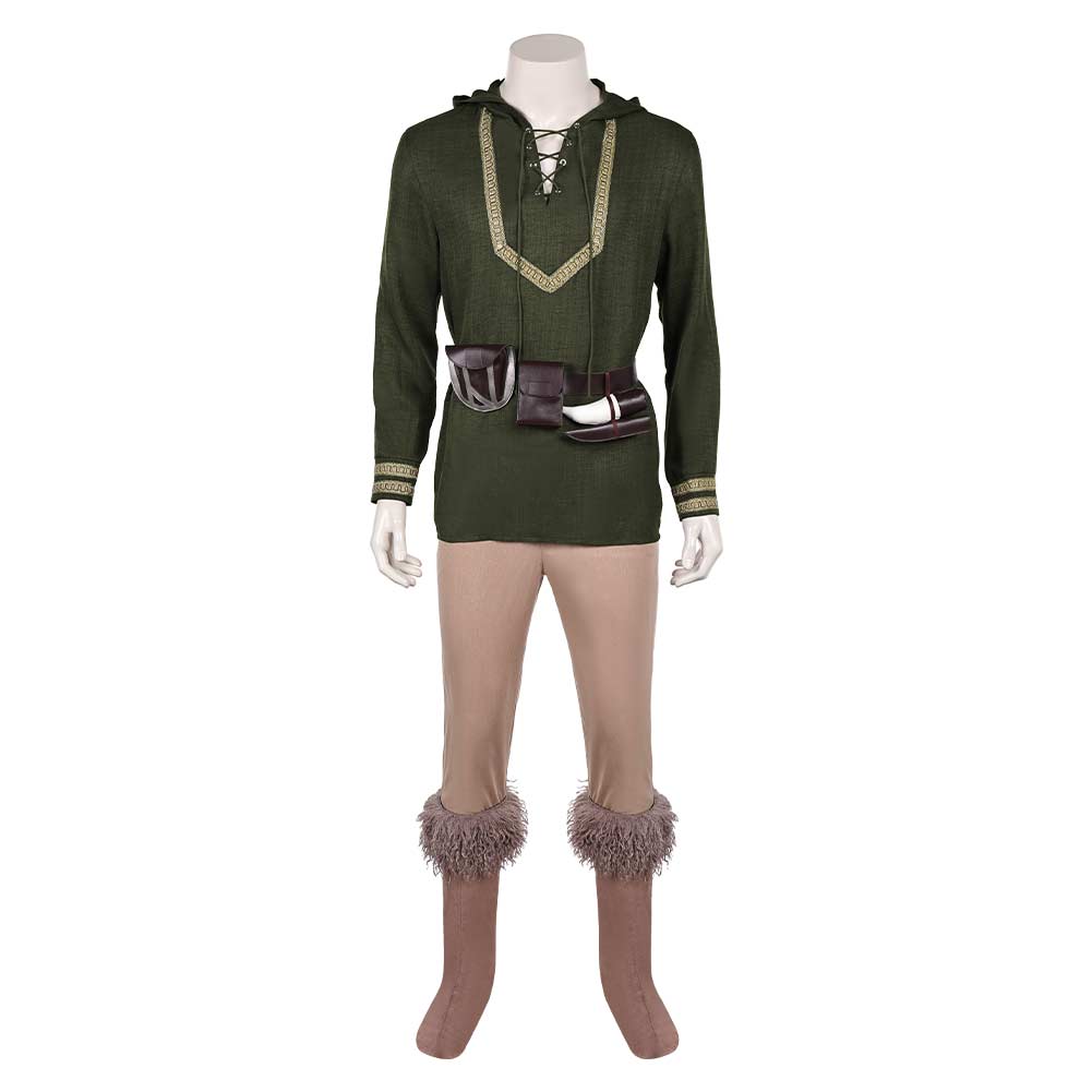 Drachenzähmen leicht gemacht Hicks der Hüne grün Kostüm Set Cosplay Outfits