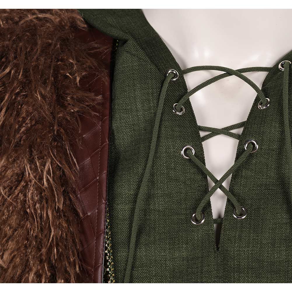 Drachenzähmen leicht gemacht Hicks der Hüne grün Kostüm Set Cosplay Outfits