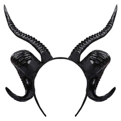 Dressing Kopfbedeckung Schaf Horn Haarreifen Schaf Horn Cos Party Ball Dressing Requisiten Dark Horn Prop