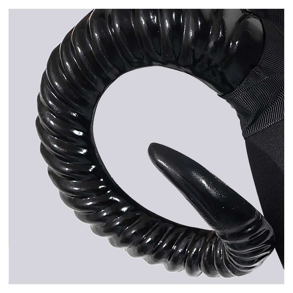 Dressing Kopfbedeckung Schaf Horn Haarreifen Schaf Horn Cos Party Ball Dressing Requisiten Dark Horn Prop