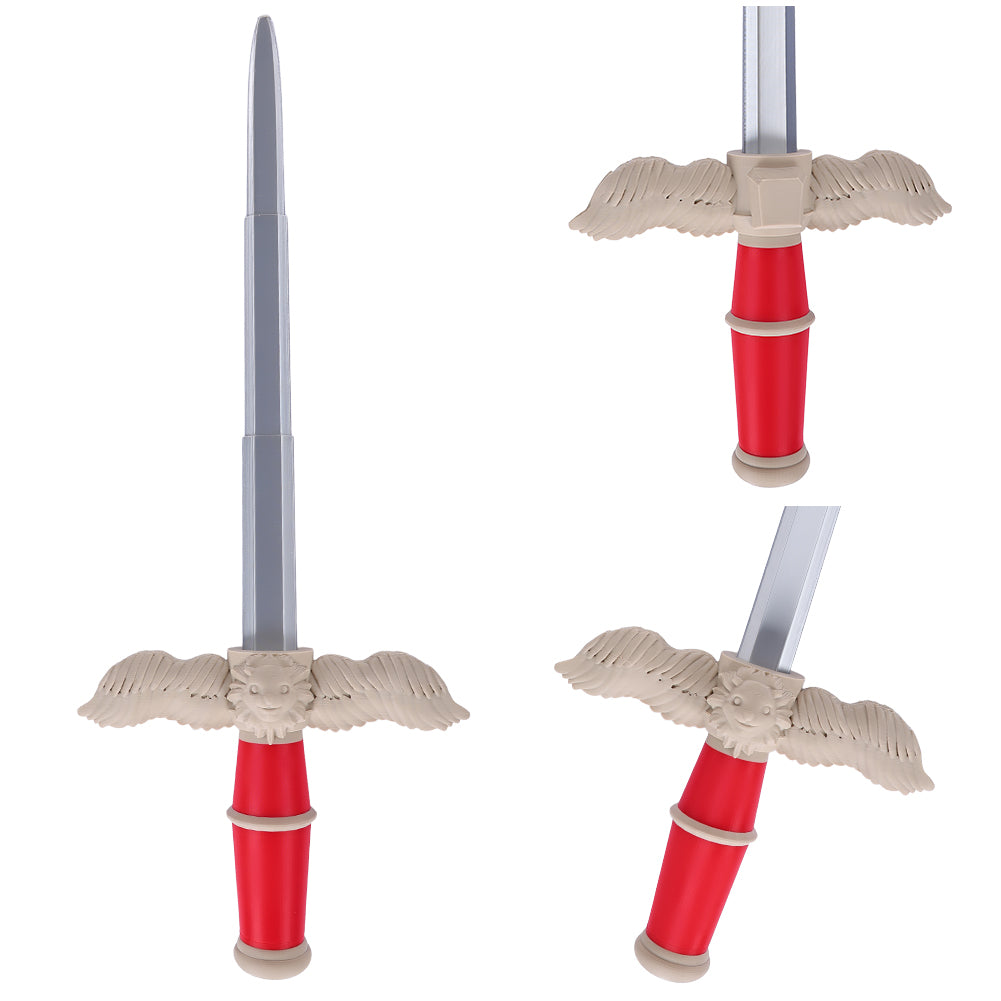 Dungeon Meshi Laios Schwert Cosplay Requisite ausziehbar