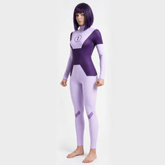 Dupli-Kate lila Overall Invincible Dupli-Kate Cosplay Outfit