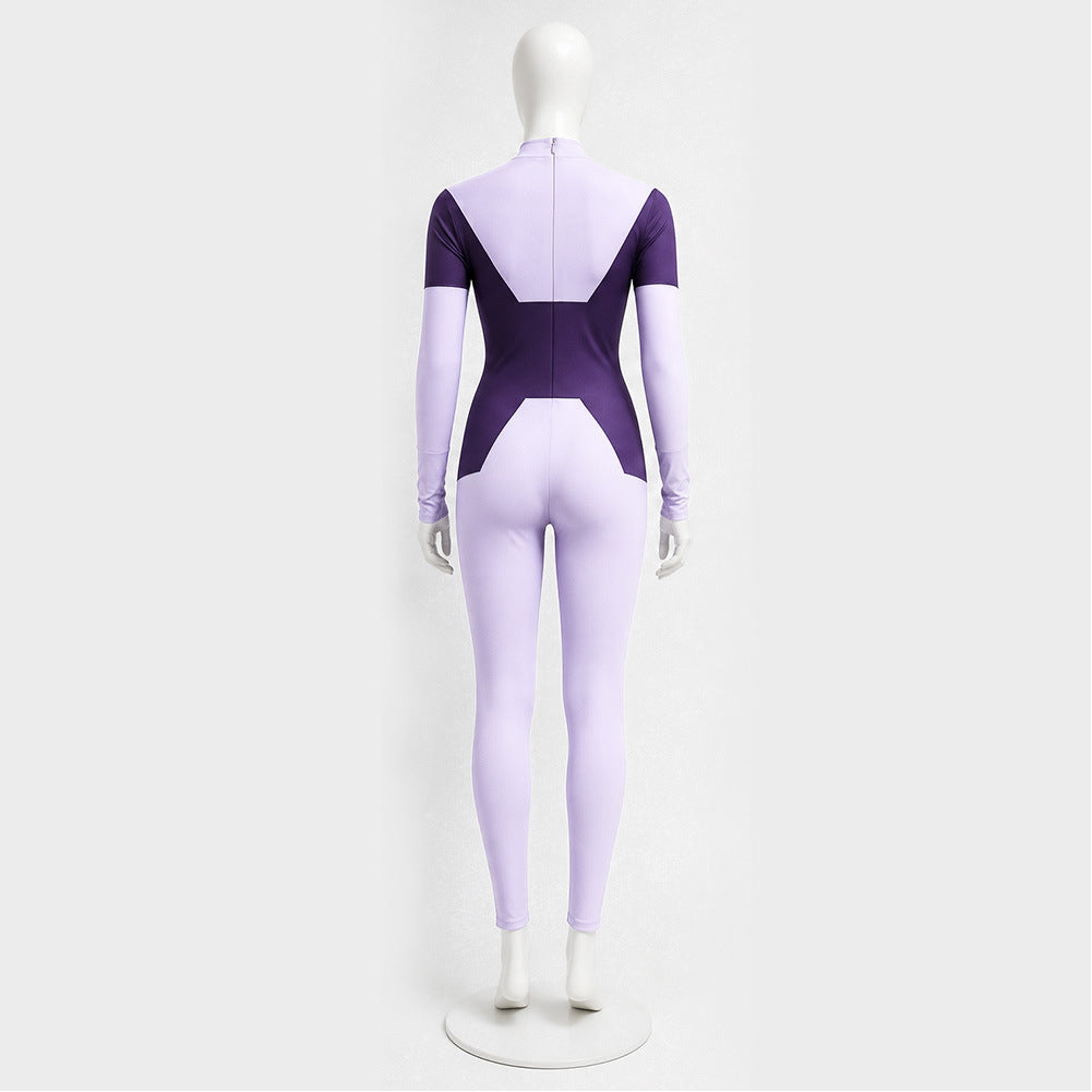 Dupli-Kate lila Overall Invincible Dupli-Kate Cosplay Outfit