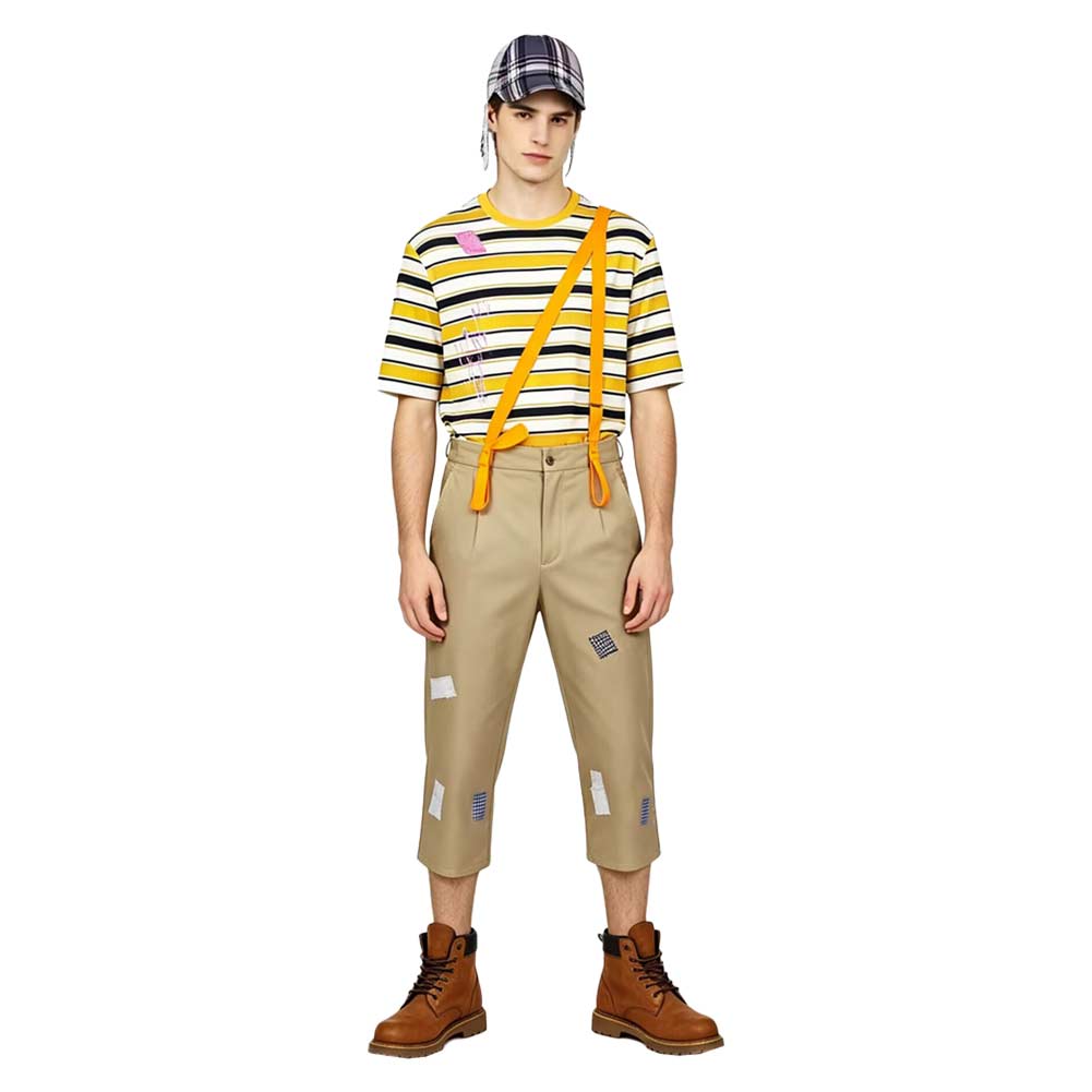 El Chavo gelb Kostüm Set El Chavo del Ocho El Chavo Cosplay Outfit 