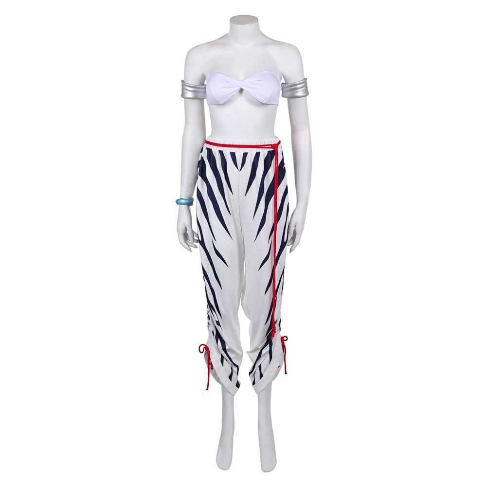 Elena Street Fighter 6 Kostüm Set Elena Cosplay Outfits