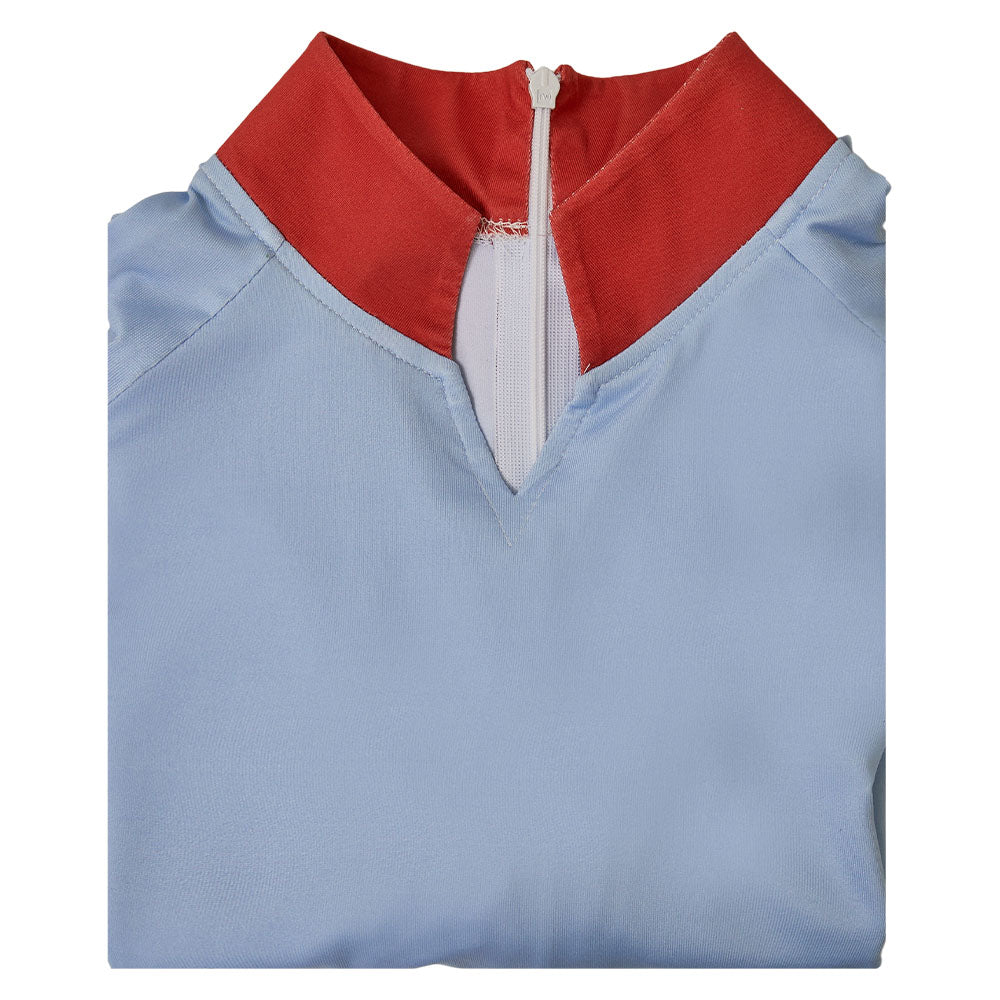 ELEVEN blau Jumpsuit Stranger Things Jane Hopper Cosplay Outfit