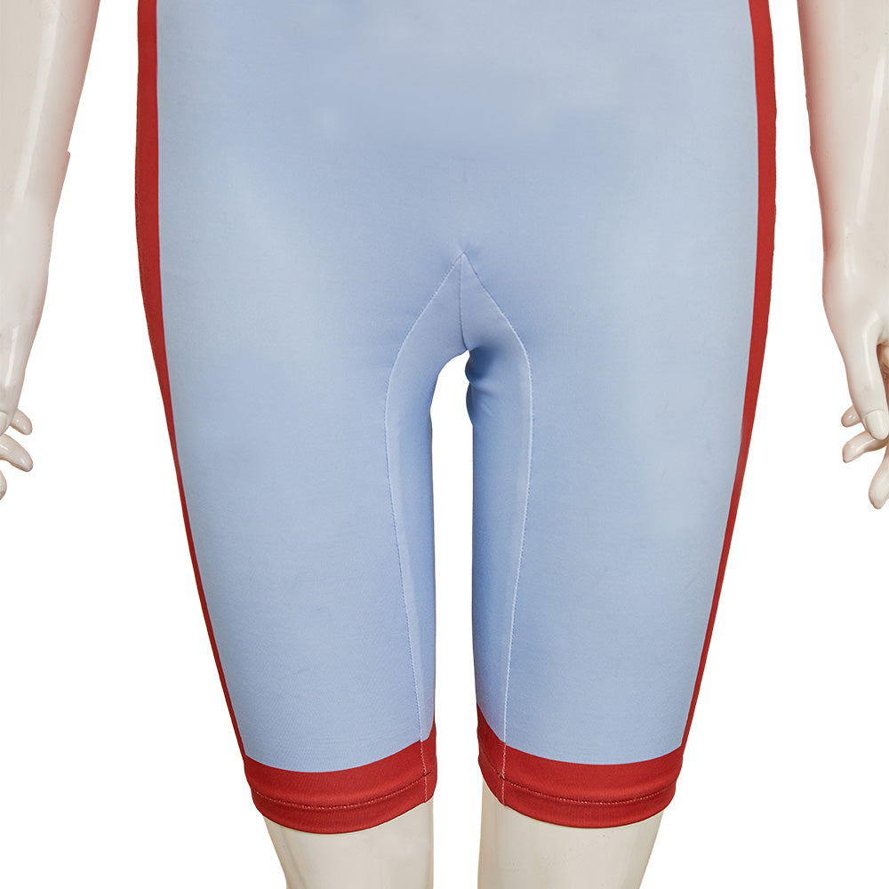 ELEVEN blau Jumpsuit Stranger Things Jane Hopper Cosplay Outfit