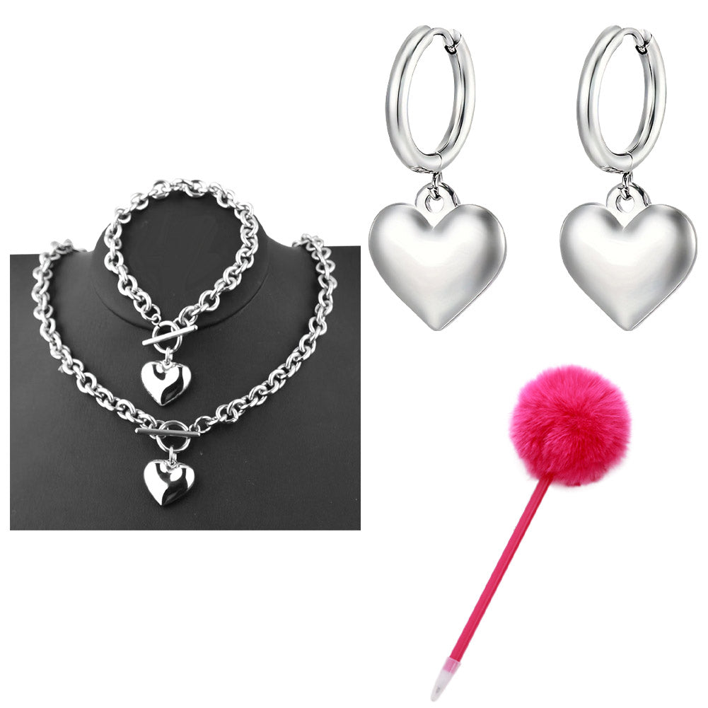 Elle Season1 Elle Woods Stift‑Requisit Halskette Armband OhrringeCosplay Requisite   