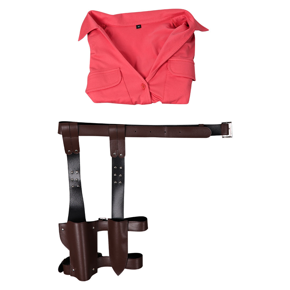 Ellie Williams Shirt The Last of Us Ellie rosa Cosplay Kostüm   