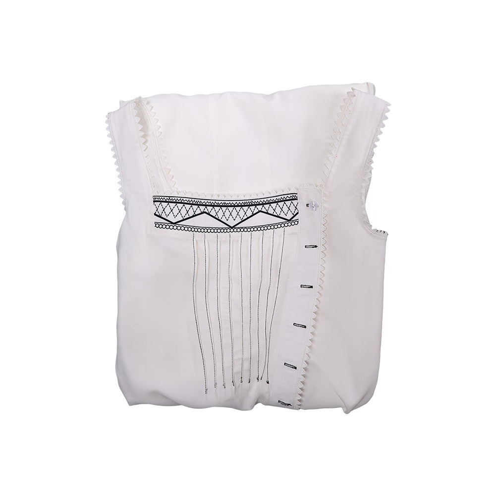 Elphaba weiß Kleid Wicked For Good Cosplay Outfits