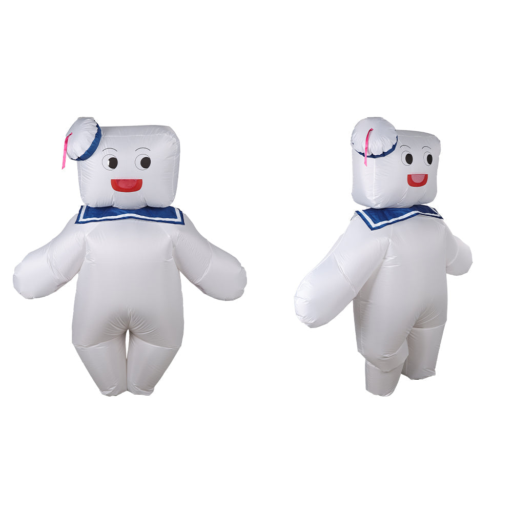 Erwachsene Aufblasbare Anzüge Stay Puft Marshmallow Cosplay Kostüm Outfits Halloween Karneval Anzug Ghostbusters