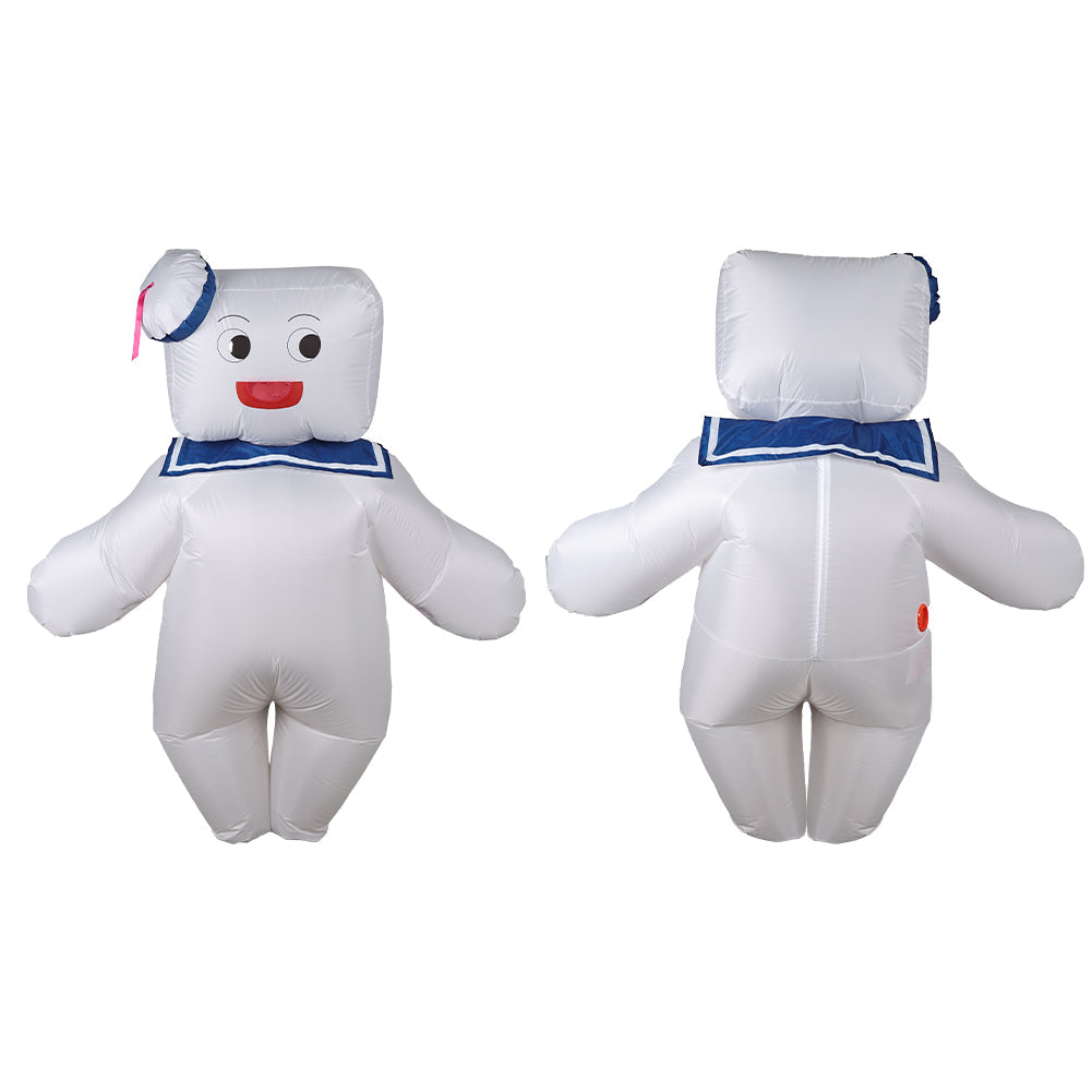 Erwachsene Aufblasbare Anzüge Stay Puft Marshmallow Cosplay Kostüm Outfits Halloween Karneval Anzug Ghostbusters