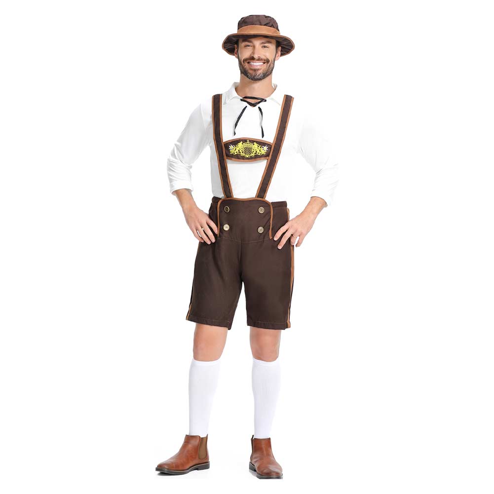 Erwachsene Münchener Oktoberfest Bierfest Kleidung Halloween Fasching Party Anzug