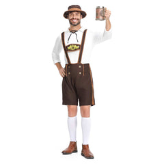 Erwachsene Münchener Oktoberfest Bierfest Kleidung Halloween Fasching Party Anzug