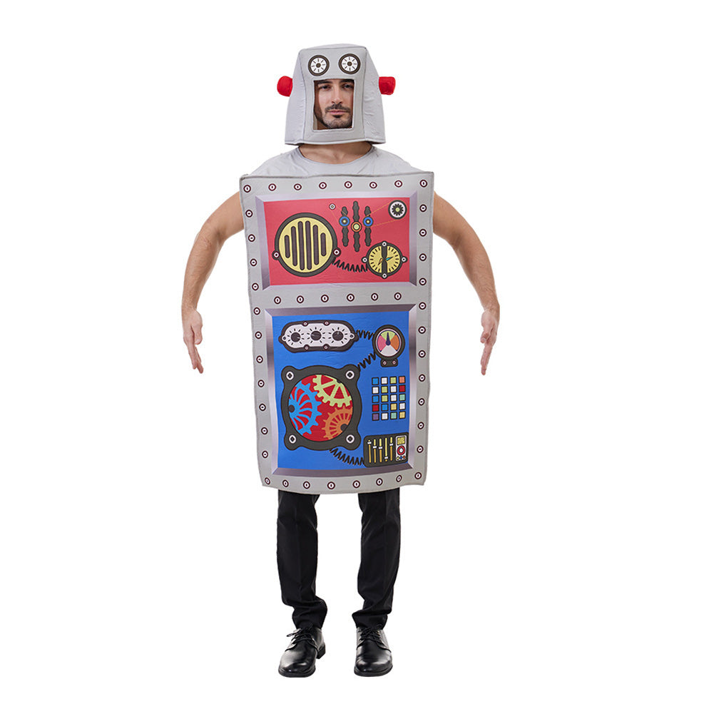 Erwachsene unisex Roboter alien Cosplay Kostüm Outfits Halloween Karneval Anzug