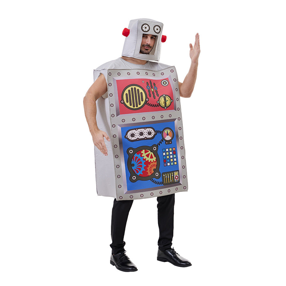 Erwachsene unisex Roboter alien Cosplay Kostüm Outfits Halloween Karneval Anzug