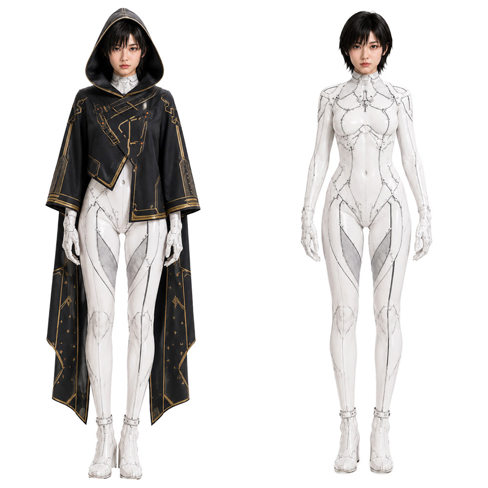 Eve schwarz Outfit Stellar Blade: Blood Rain Eve Cosplay Kostüm