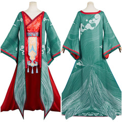 Fangzhu Baoqing Kostüm White Snake Bai She: Fu Sheng Cosplay Outfits