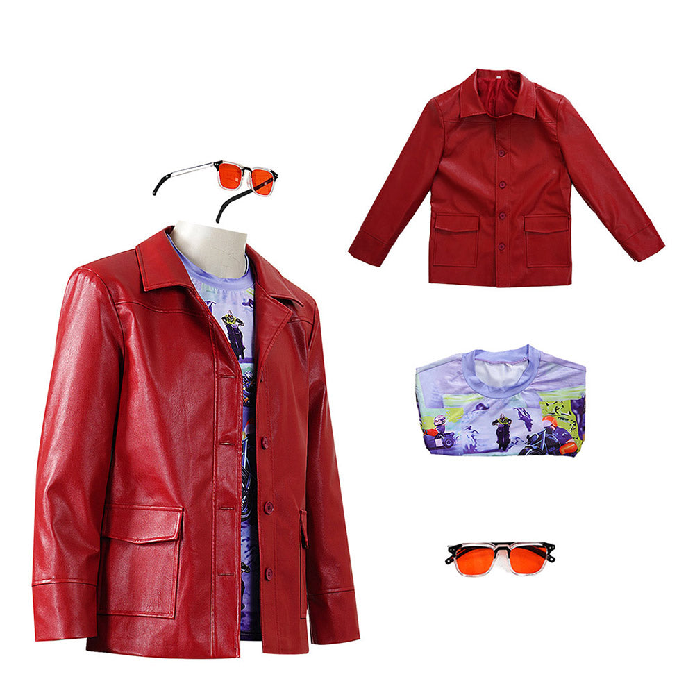 Fight Club 2025 Tyler Durden rot Kostüm Set Cosplay Outfits